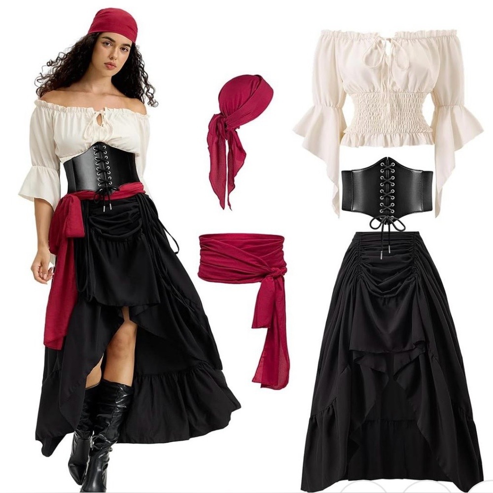 Steampunk costume NWOT